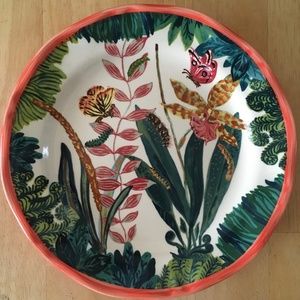Nathalie Lete Francophile 10" Floral Dinner Plate